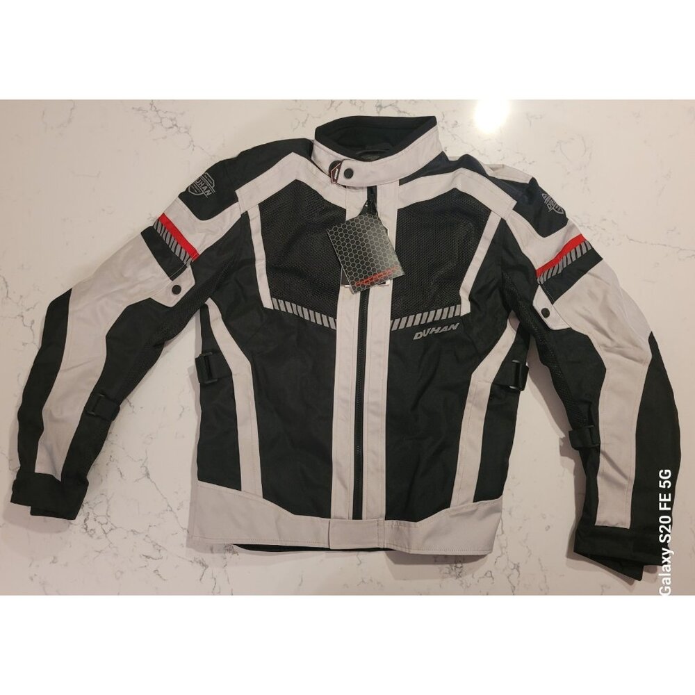 Duhan Padded Men L Large Riding Racing Motorcycle Protection Pads Motor Bike NEW